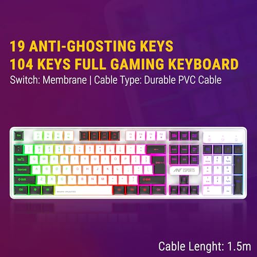 Ant Esports KM1610 LED Gaming