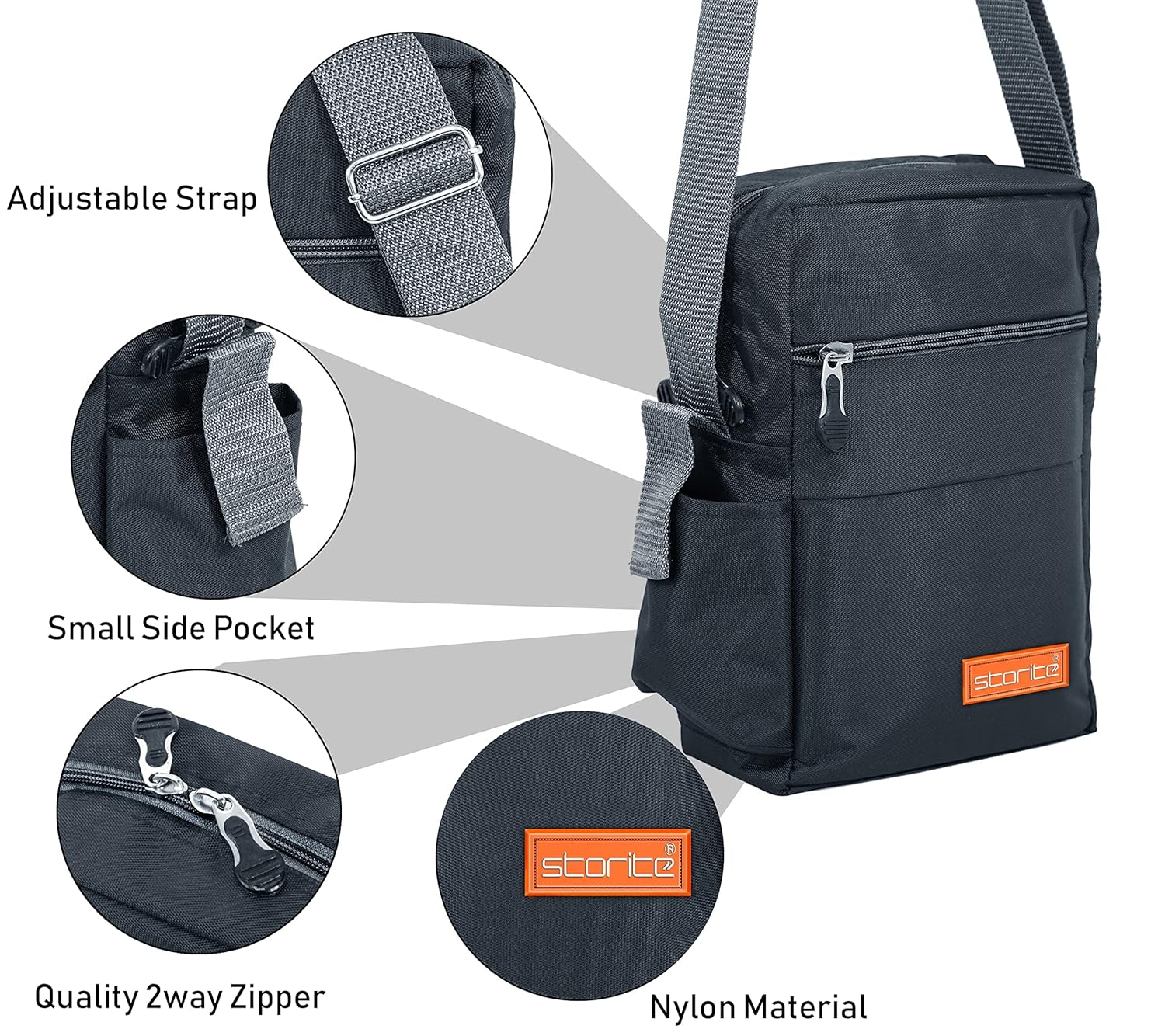 Storite 10 Inch Stylish Padded