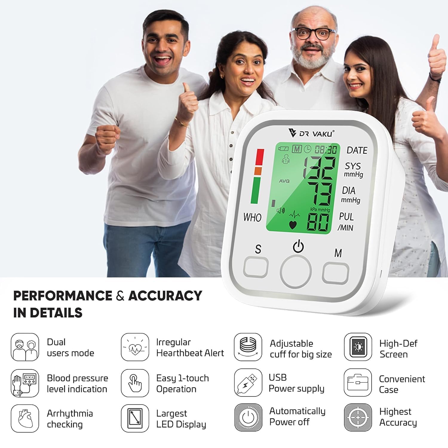 DR VAKU® BP Monitor Fully