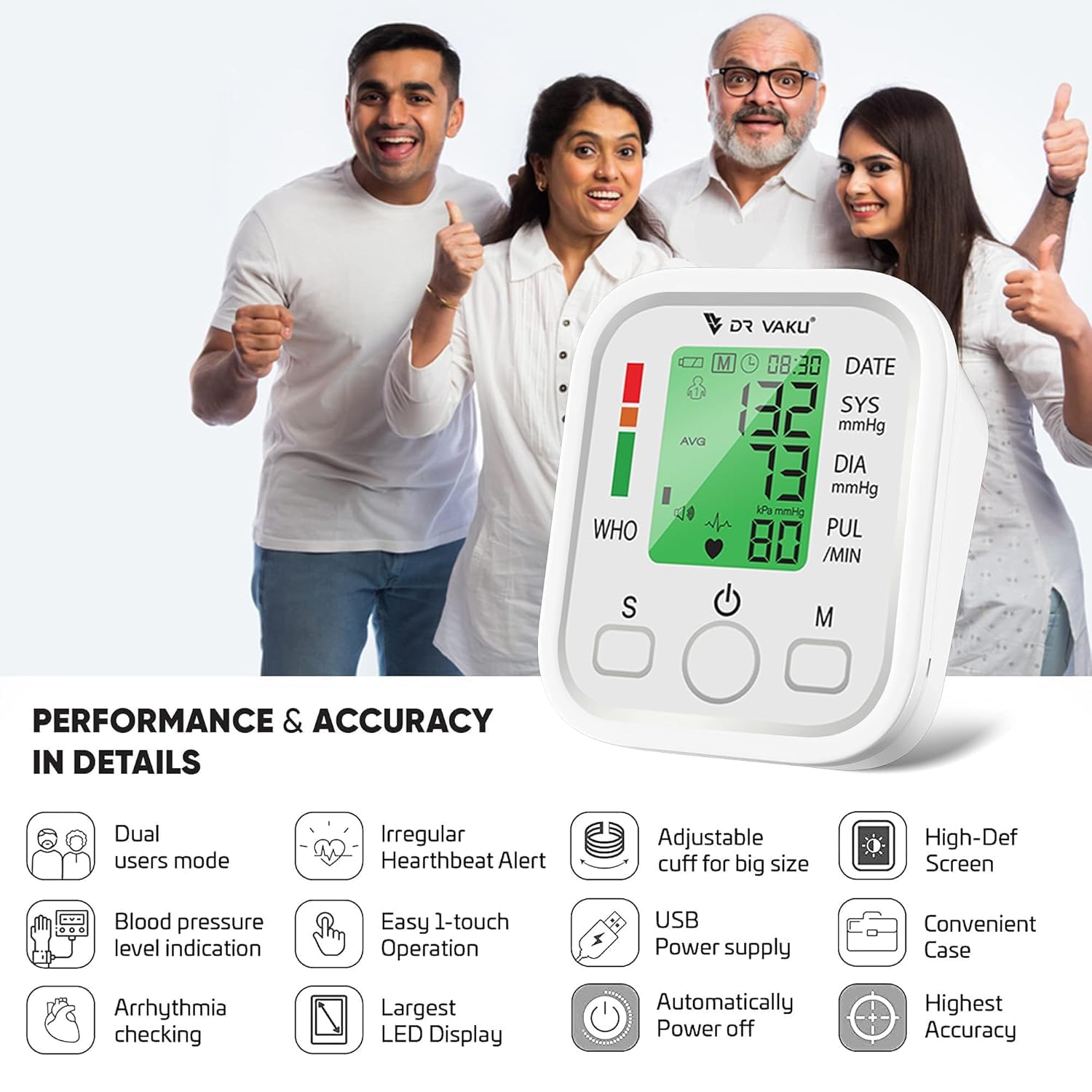 DR VAKU® BP Monitor Fully