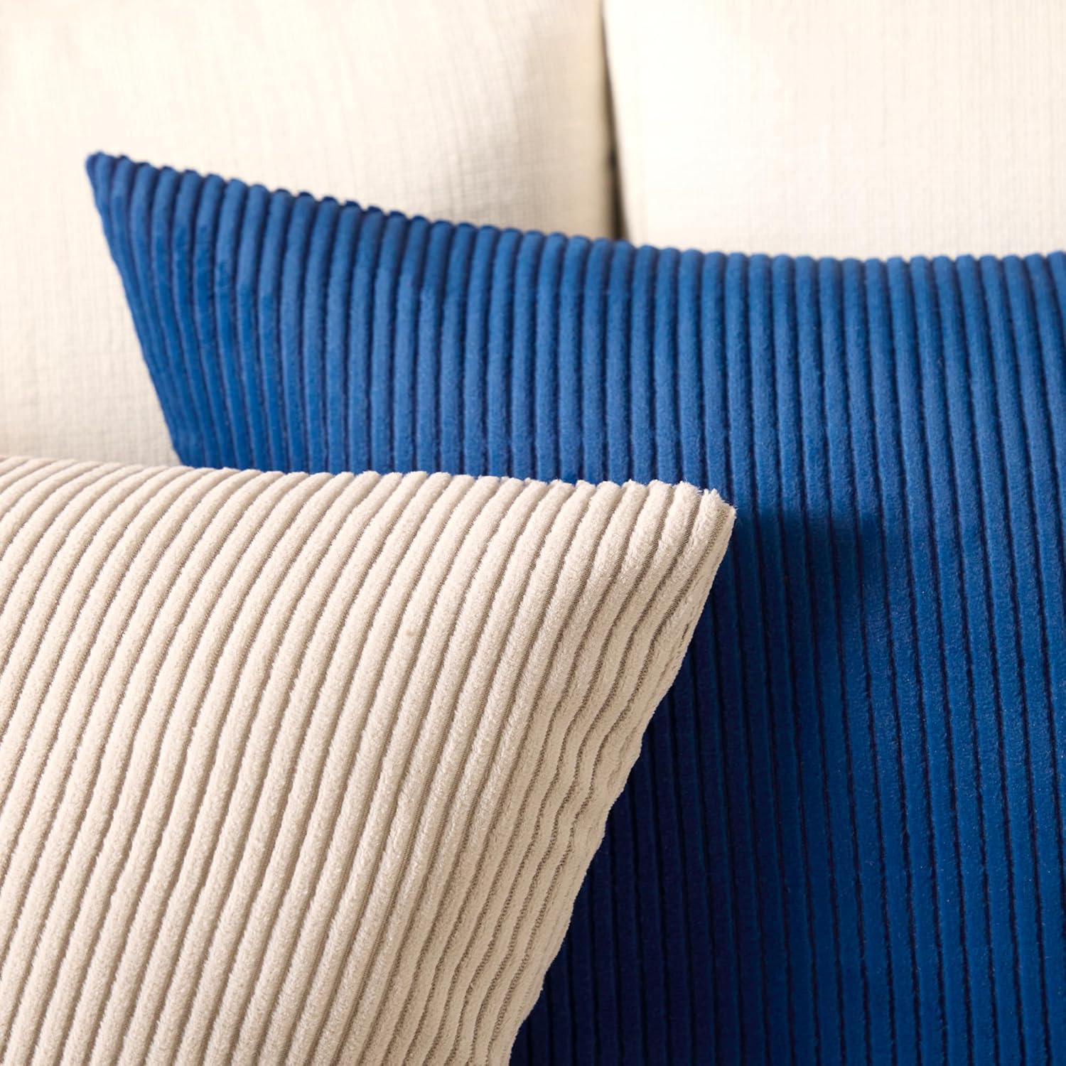Encasa XO Corduroy Cushion Covers