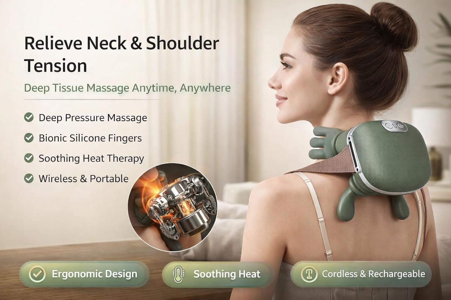 Electric Neck Massager for Pain