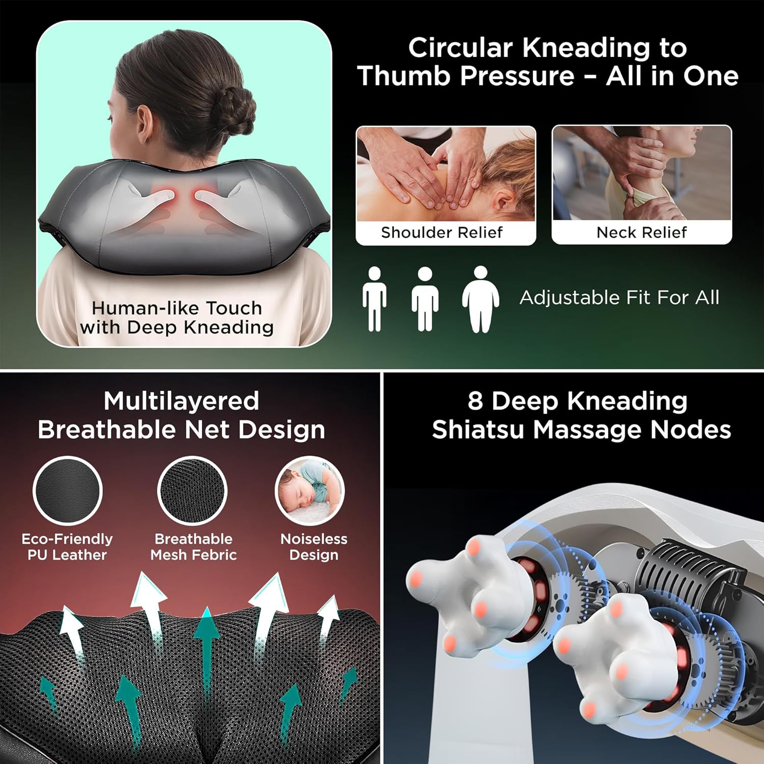 Dr Physio Electric Heat Shiatsu
