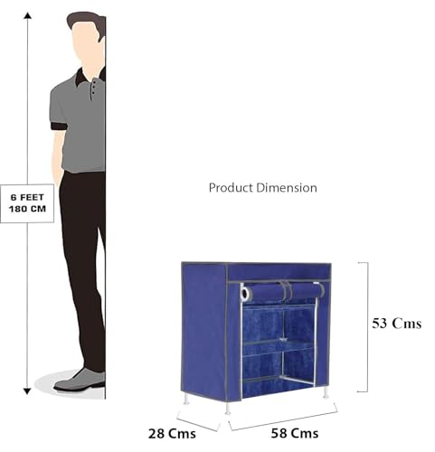 FLIPZON Premium 3-Tiers Shoe Rack/Multipurpose