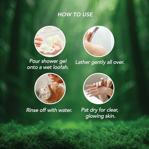 Chandrika Shower Gel 7 Essential herbs and coconut oil 250ml - Image 5