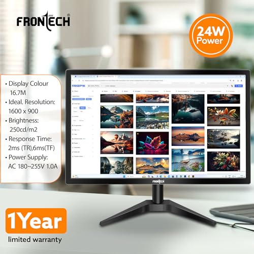 FRONTECH 20 Inch, LED, HD