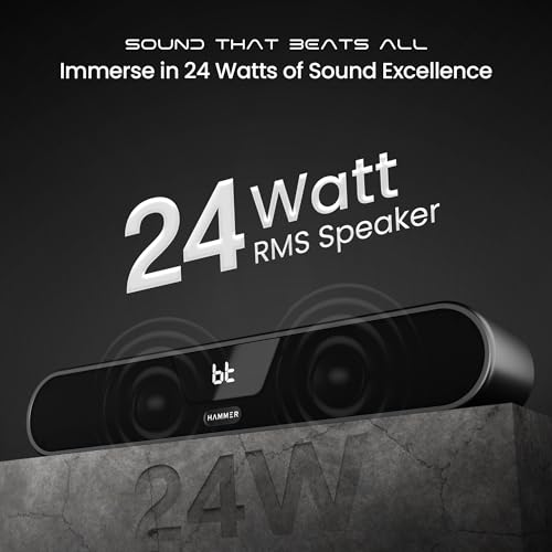 HAMMER Beatbox Bluetooth Soundbar 24W