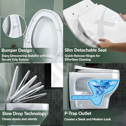 Plantex Ceramic Rim Western Commode/P
