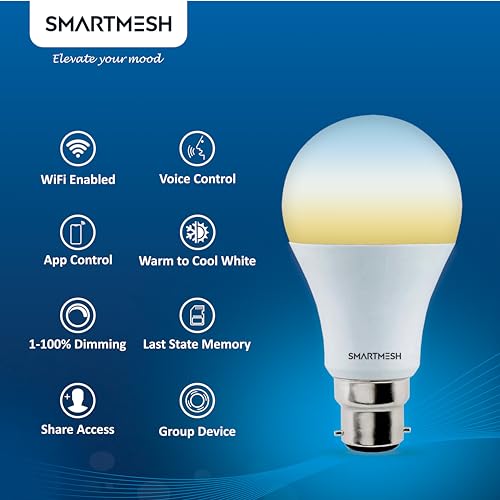 Wifi Cct Smart Bulb Powered