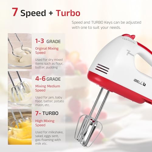 iBELL WHISK280 Hand Mixer, 280W