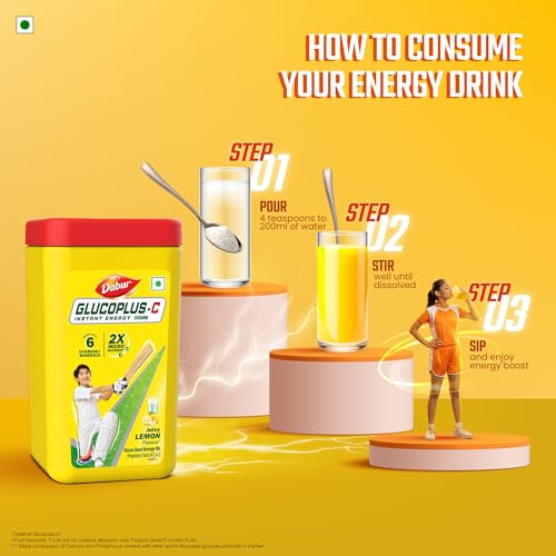 Dabur Glucoplus-C Instant Energy Glucose