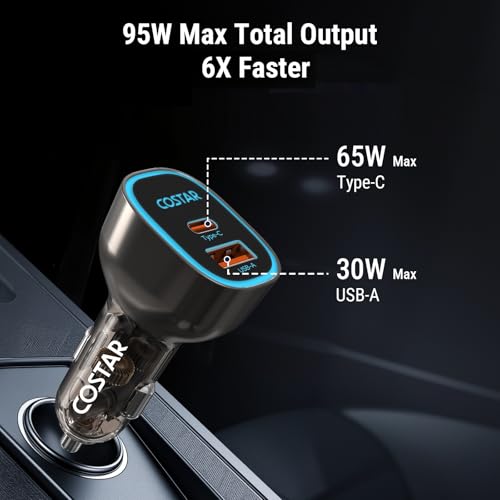 COSTAR 95W Car Charger Fast