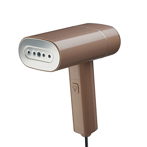 Morphy Richards SteamPro 1300 W Handheld Garment Steamer | With 130ml Detachable Water Tank | Foldable & Lightweight | Champagne Gold