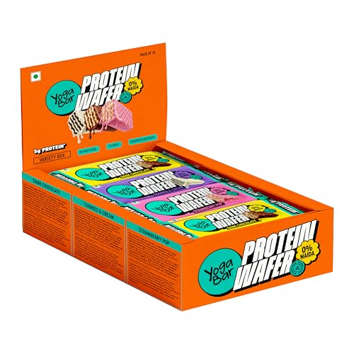 Yogabar 10g Protein Wafer Bars