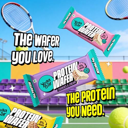 Yogabar 10g Protein Wafer Bars