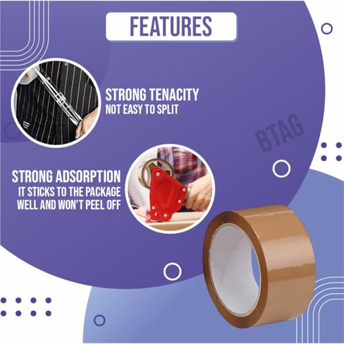 CRAE Packaging Brown Cello Tape