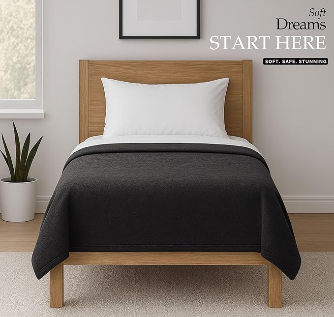 Premium Acrylic-Wool Single Bed Blanket
