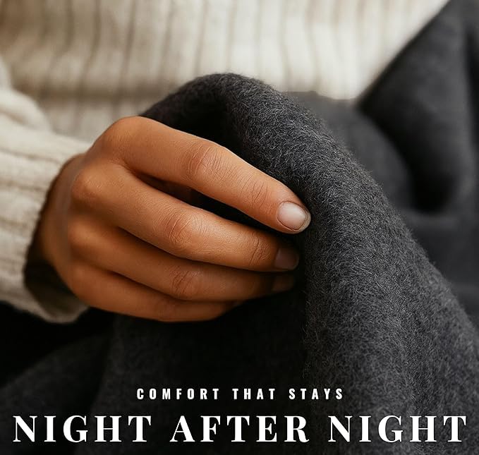 Premium Acrylic-Wool Single Bed Blanket
