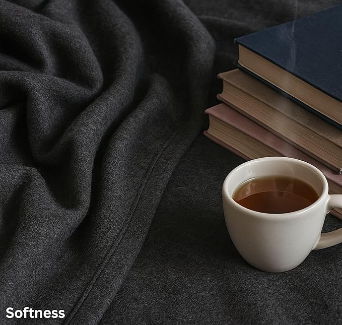 Premium Acrylic-Wool Single Bed Blanket