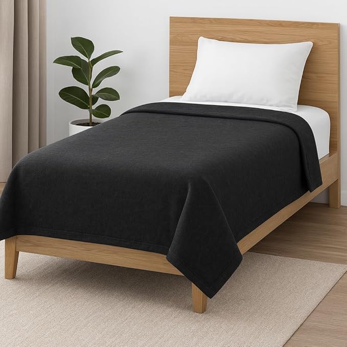 Premium Acrylic-Wool Single Bed Blanket