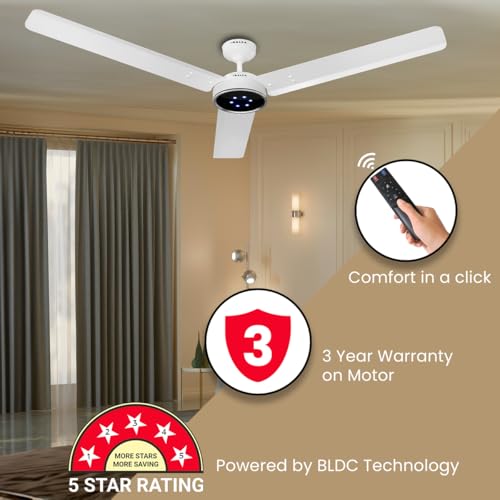 INALSA BLDC Ceiling Fan 1200mm
