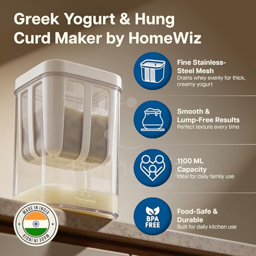 HomeWiz Greek Yogurt & Hung