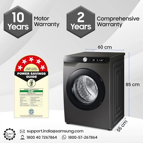 Samsung 8 kg, 5 star