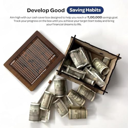 Eitheo Wooden Piggy Bank