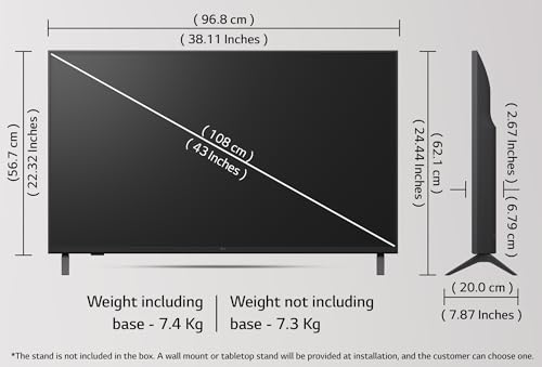 LG 108 cm UA82 AI