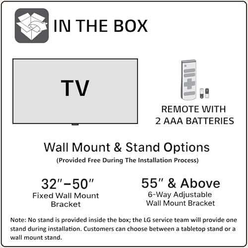 LG 108 cm UA82 AI