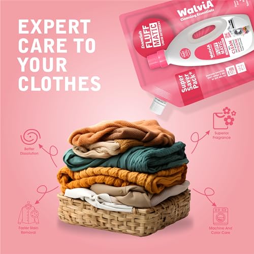 Pink Matic Liquid Detergent Refill