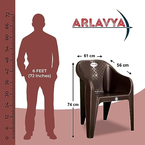 Plastic Arm Chair for Home
