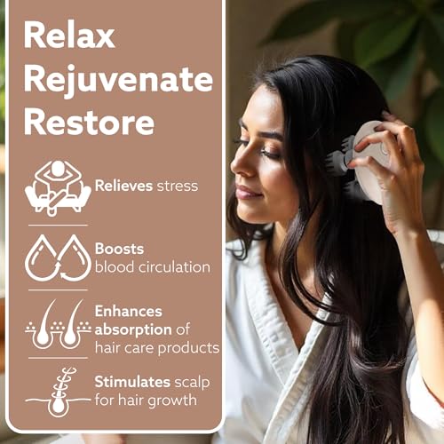 AGARO Scalp Massager, Stress Relief