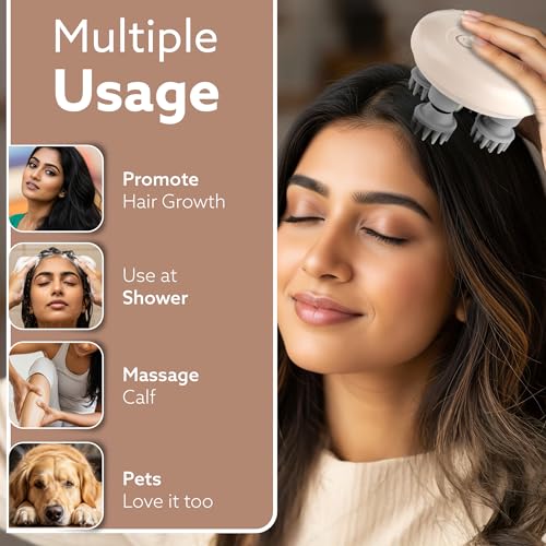 AGARO Scalp Massager, Stress Relief