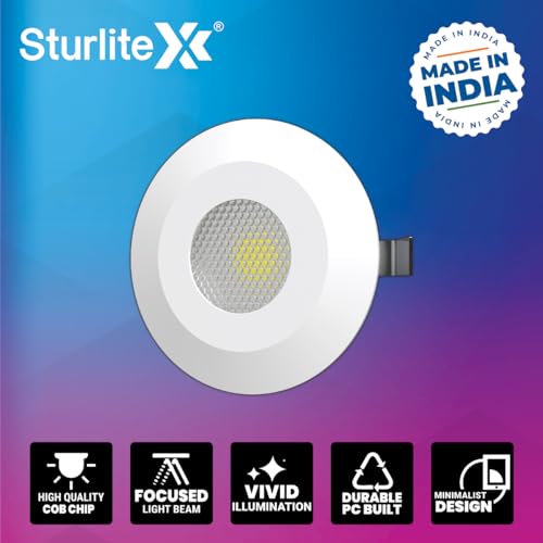 Sturlite Eva 3W LED Spotlight
