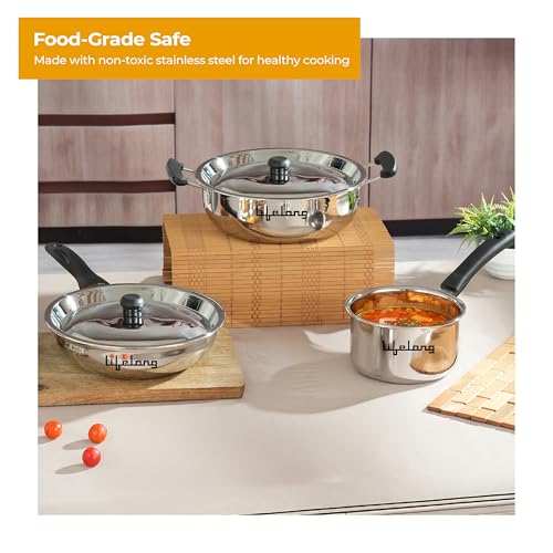 Lifelong 5 Piece Stainless Steel