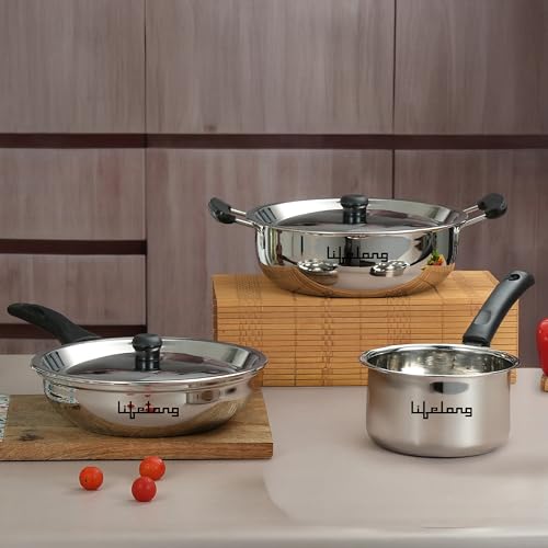 Lifelong 5 Piece Stainless Steel