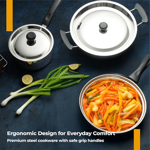 Lifelong 5 Piece Stainless Steel
