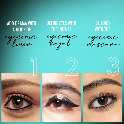 Lakme Eyeconic Regime Kit- Kajal | Mascara| Eyeliner 13.35 ml - Image 7