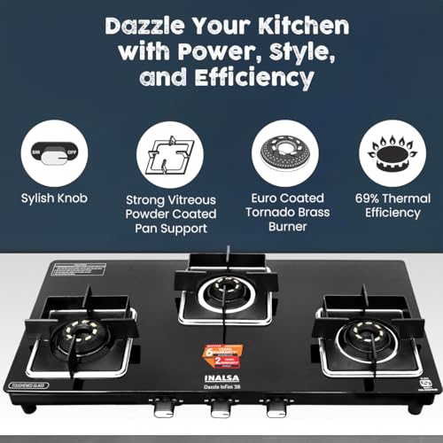 INALSA Premium Slim Gas Stove