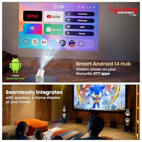 Lifelong Electronics Lightbeam Smart Projector