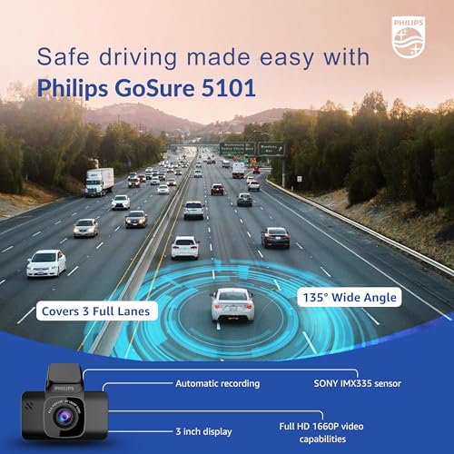 Philips GoSure 5101 Dash Cam
