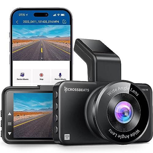 Crossbeats RoadEye Dash Cam| WiFi