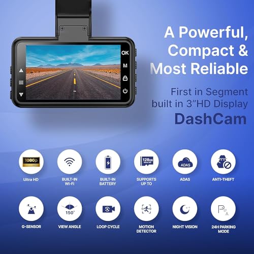 Crossbeats RoadEye Dash Cam| WiFi