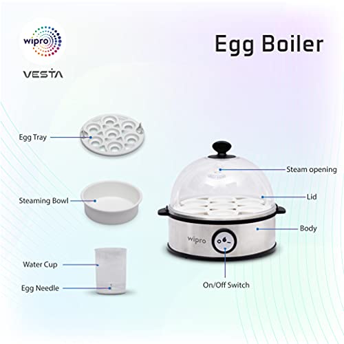 Wipro Vesta Electric Egg Boiler