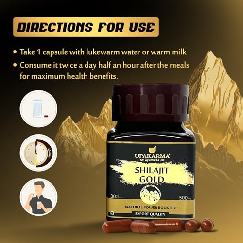 Upakarma Shilajit Gold 30 Capsules