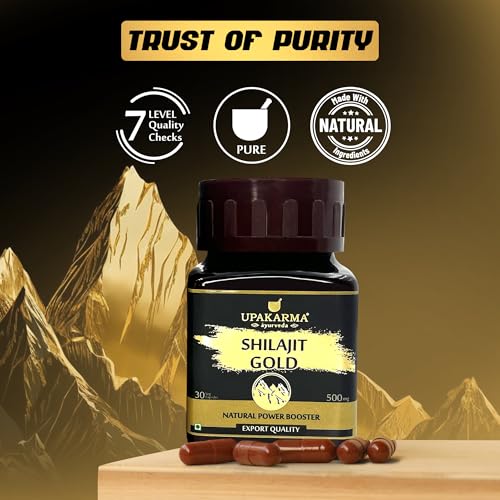 Upakarma Shilajit Gold 30 Capsules