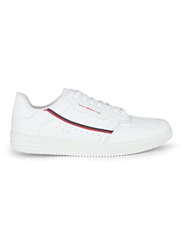 Liberty Gliders Mens SNK-701 White Casual Shoes - Image 2