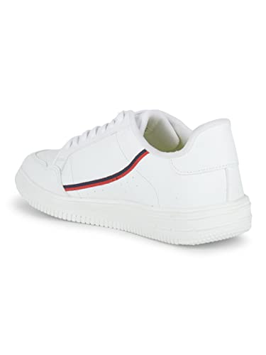 Liberty Gliders Mens SNK-701 White Casual Shoes - Image 3