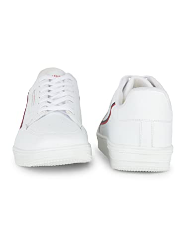 Liberty Gliders Mens SNK-701 White Casual Shoes - Image 6